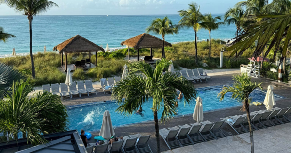 Picture of a Beaches Resort pool.